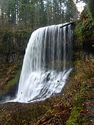 Middle North Falls in Silver Falls State Park