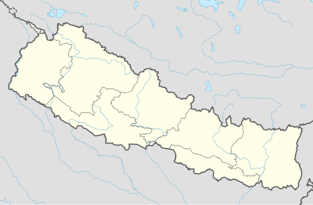 パタンの位置（ネパール内）