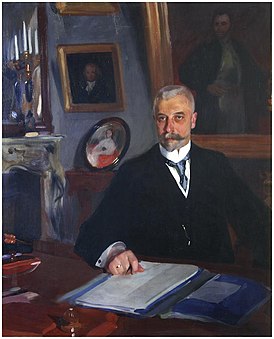 портрет работы Александра Мурашко, 1912 г.