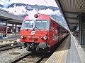 Hier sieht man die Baureihe 8073 im Innsbruck Hbf