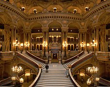 Grand Escalier, Escaleres de la Ópera Ficheru:Scène