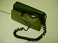 An original Tele. 722, Trimphone, two tone green