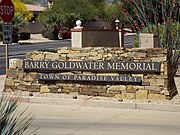 The Barry Goldwater Memorial Park.