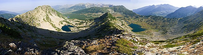 Vista panoràmica de Pirin
