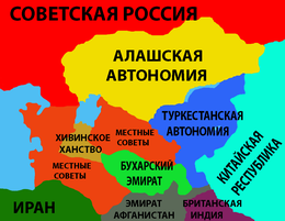 Autonomia di Kokand - Localizzazione