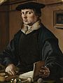 „Vyro portretas, tikriausiai Pieter Gerritsz Bicker“ (apie 1529, Amsterdamo valstybinis muziejus)