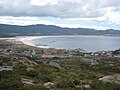 Playa de Carnota desde Caldebarcos