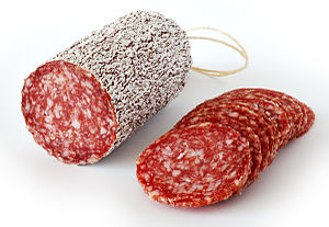 This image shows a salame.