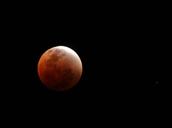 15sec Exposure of the lunar eclipse from my ba...