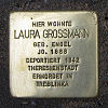 Stolperstein Auf der Körnerwiese 11 Laura Grossmann