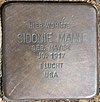 Stolperstein für Sidonie Mann