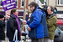 Street interview with a member of the public Street interview (2329143109).jpg