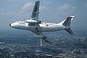 The T-43 was a 737-200 used by the United States Air Force to train navigators. T-43 2.jpg