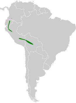 Mapa de distribución