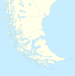 Toma de posesión del estrecho de Magallanes está ubicado en Patagonia Austral
