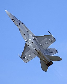 US Navy 040925-N-0295M-100 An F-A-18F Super Hornet flies an aerial demonstration in front of the crowd