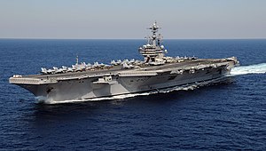 US Navy 110129-N-3885H-158 USS George H.W. Bush (CVN 77) is underway in the Atlantic Ocean.jpg