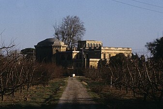 Villa Laurens, vue d'ensemble nord-ouest.