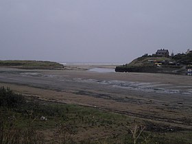 River Wansbeck meets the North Sea