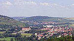 Vista del palacio en Weikersheim