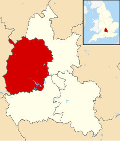 Poziția localității West Oxfordshire