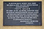 Fritz Killer - Gedenktafel