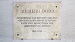 Adelheid Popp - Gedenktafel