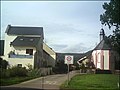 St.-Michaels-Kapelle rechts, „Oberkircher Turm“ links