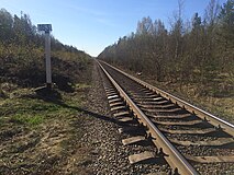 Вид в сторону ст. Кузнечное.