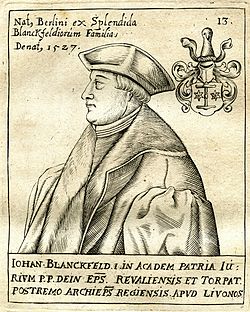 Image illustrative de l’article Johann II von Blankenfeld