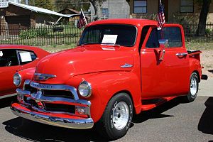 English: First Series 1955 Chevrolet 3100 Pick...