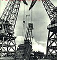 1965年江南造船厂用分段装配法