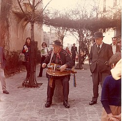 Der Platz im Jahr 1972