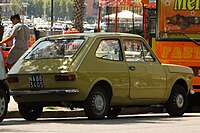 Fiat 127 3-door hatchback rear