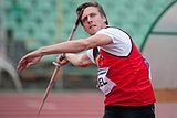 Tom Goyvaerts Rang zehn mit 77,37 m