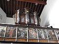 Deutschland - Idar-Oberstein - Felsenkirche - Orgel mit Apostelbilder