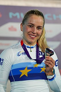 Emma Hinze - Europameisterin im Sprint (2022)