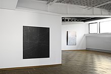 Adrian Kolerski, Domestic Animals, exhibition view, Bunkier Sztuk, malarstwo
