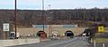 West portal of the Allegheny Mountain Tunnel on Interstate 76, the Pennsylvania Turnpike