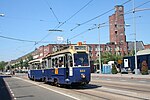 GVB 533 + 987 op het Mercatorplein.