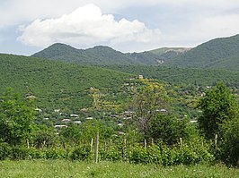 Gomborigebergte, een van de gezichten van Sagaredzjo