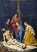 Nicolas Tournier, Cristo descendido de la cruz (hacia 1630)