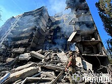 Residential building in Avdiivka (Donetsk Oblast) after the attack Avdiivka after Russian shelling, 2023-09-18 (02).jpg