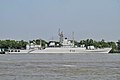 Bangladesh Navy Frigate BNS Omar Farooq (F16) docked in Mongla Naval Base (BNS Mongla), Bangladesh