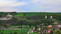Rudelsburg und Burg Saaleck