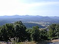 Blue Ridge Mountains ved Charlottesville i Virginia
