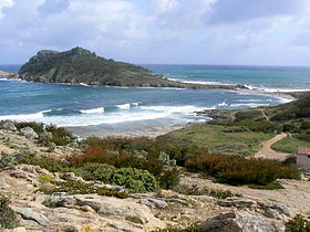 Le cap Taillat vu de la pointe de la douane.