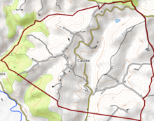 Carte topographique