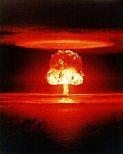 Castle Romeo (nuclear test). A large number of Jewish scientists were involved in the Manhattan Project Castle Romeo.jpg