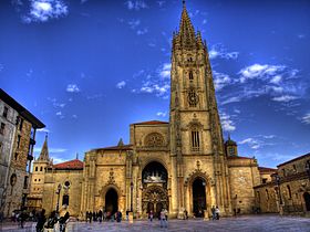 La cathédrale d'Oviedo